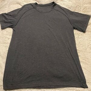 lululemon athletica Charcoal Metal Vent Tech Tee
